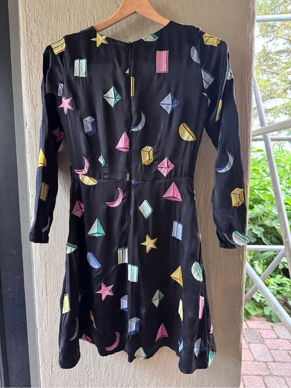 Samantha Pleet 100% Silk Galactic Dress